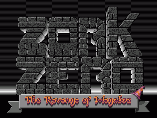 Zork Zero: The Revenge Of Megaboz title screen for Amiga